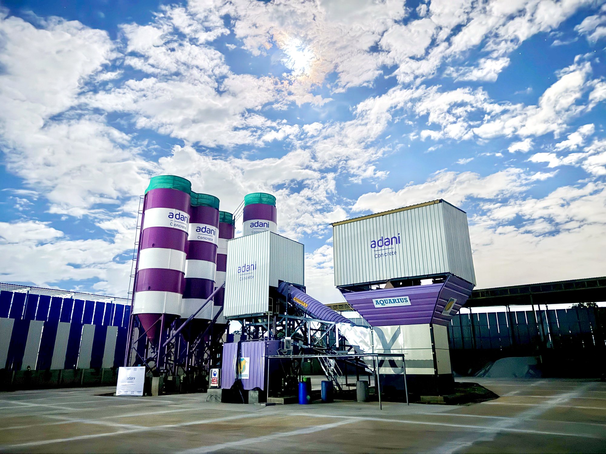The Bagalur plant after dark